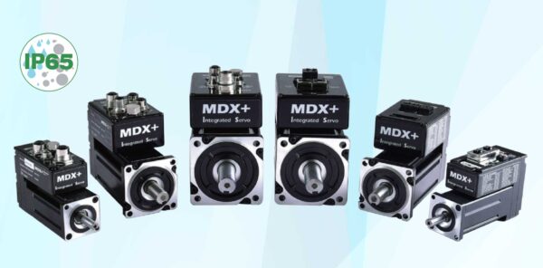 La serie MDX, in uno stato compatto, realizza il Motion Control decentralizzato sulla tecnologia dei Motori Brushless